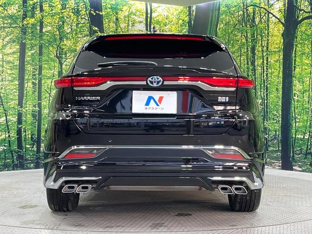 ハリアーハイブリッド Ｚ　レザーパッケージ　モデリスタフルエアロ　純正１２型ＳＤナビ　ＪＢＬサウンド　衝突被害軽減システム　レーダークルーズ　パワーシート　禁煙車　電動リアゲート　レザーシート　前席シートエアコン　コーナーセンサー　ＥＴＣ２．０（15枚目）