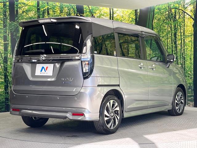 ソリオバンディット ハイブリッドＭＶ　禁煙車　両側電動ドア　純正９型メモリーナビ　全周囲カメラ　衝突被害軽減システム　レーダークルーズ　ドラレコ　コーナーセンサー　シートヒーター　ＬＥＤヘッド　ＥＴＣ　純正１５インチアルミ　スマートキー（17枚目）