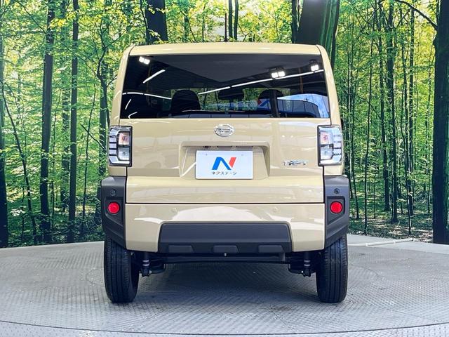 タフト Ｘ　禁煙車　ガラスルーフ　衝突被害軽減システム　コーナーセンサー　スマートキー　ＬＥＤヘッドライト　オートエアコン　ＣＤ再生　アイドリングストップ　オートハイビーム　横滑り防止機能　電動格納ミラー（15枚目）