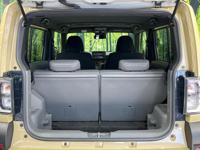 タフト Ｘ　禁煙車　ガラスルーフ　衝突被害軽減システム　コーナーセンサー　スマートキー　ＬＥＤヘッドライト　オートエアコン　ＣＤ再生　アイドリングストップ　オートハイビーム　横滑り防止機能　電動格納ミラー（45枚目）