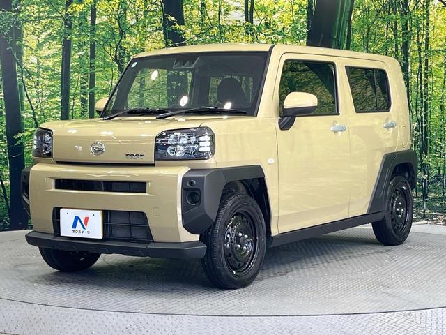 タフト Ｘ　禁煙車　ガラスルーフ　衝突被害軽減システム　コーナーセンサー　スマートキー　ＬＥＤヘッドライト　オートエアコン　ＣＤ再生　アイドリングストップ　オートハイビーム　横滑り防止機能　電動格納ミラー（52枚目）