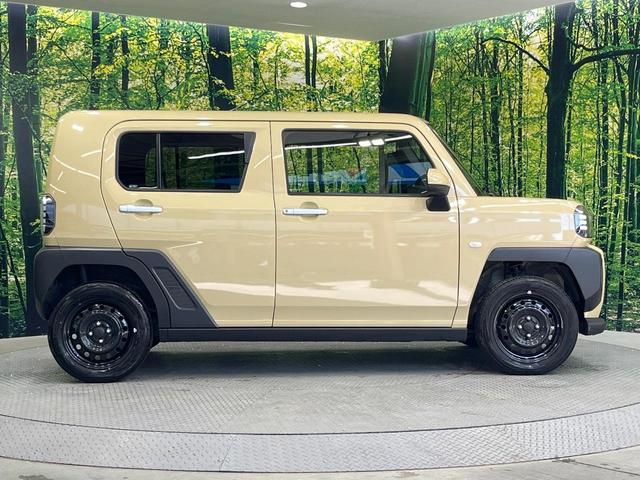 タフト Ｘ　禁煙車　ガラスルーフ　衝突被害軽減システム　コーナーセンサー　スマートキー　ＬＥＤヘッドライト　オートエアコン　ＣＤ再生　アイドリングストップ　オートハイビーム　横滑り防止機能　電動格納ミラー（55枚目）