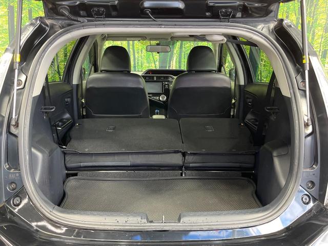 アクア Ｇブラックソフトレザーセレクション　禁煙車　フルエアロ　純正９型ＳＤナビ　スマートキー　ＬＥＤヘッド　ビルトインＥＴＣ　クルコン　純正１６インチアルミ　オートライト　合皮シート　オートエアコン　Ｂｌｕｅｔｏｏｔｈ　ＤＶＤ再生　フルセグ（10枚目）