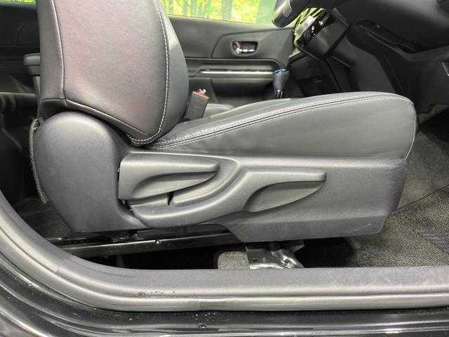 アクア Ｇブラックソフトレザーセレクション　禁煙車　フルエアロ　純正９型ＳＤナビ　スマートキー　ＬＥＤヘッド　ビルトインＥＴＣ　クルコン　純正１６インチアルミ　オートライト　合皮シート　オートエアコン　Ｂｌｕｅｔｏｏｔｈ　ＤＶＤ再生　フルセグ（30枚目）