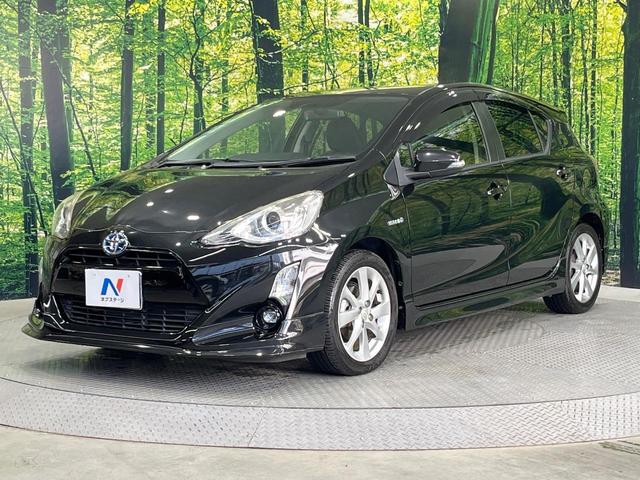 アクア Ｇブラックソフトレザーセレクション　禁煙車　フルエアロ　純正９型ＳＤナビ　スマートキー　ＬＥＤヘッド　ビルトインＥＴＣ　クルコン　純正１６インチアルミ　オートライト　合皮シート　オートエアコン　Ｂｌｕｅｔｏｏｔｈ　ＤＶＤ再生　フルセグ（60枚目）