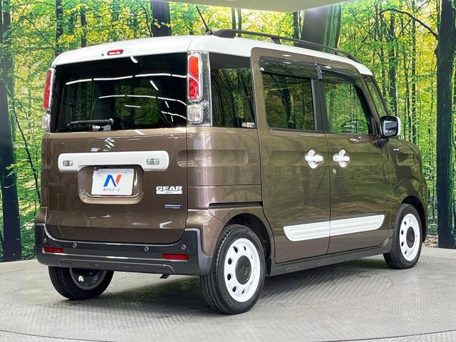 スペーシアギア マイスタイル 禁煙車 両側電動ドア 9型ディスプレイオーディオ バックカメラ 衝突被害軽減システム レーダークルーズ ドラレコ コーナーセンサー スマートキー LEDヘッド ビルトインETC 純正14インチアルミ(17枚目)