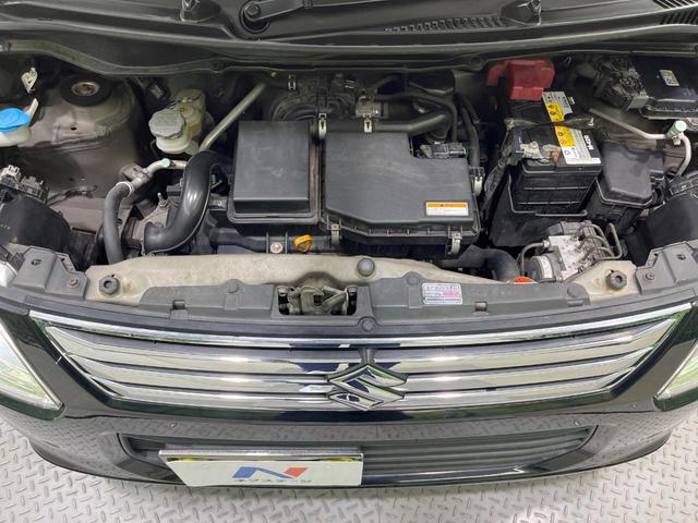 ワゴンR FXリミテッド SDナビ バックカメラ スマートキー ETC オートエアコン 14インチアルミ アイドリングストップ CD 地デジ プライバシーガラス(18枚目)