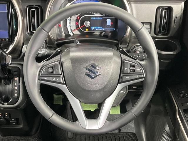 ハスラー ＪスタイルＩＩターボ　禁煙車　純正８インチナビ　ビルトインＥＴＣ　Ｂｌｕｅｔｏｏｔｈ　衝突被害軽減システム　レーダークルーズ　コーナーセンサー　スマートキー　ＬＥＤヘッド　純正１５インチアルミ　車線逸脱警報　オートライト（11枚目）