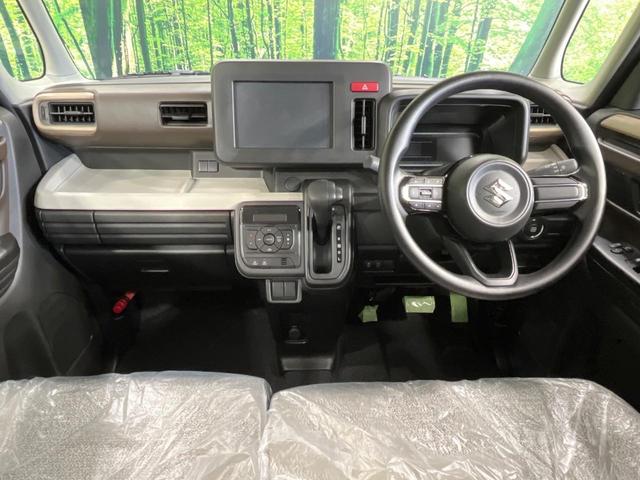 スペーシア ハイブリッドＧ　届出済未使用車　衝突被害軽減システム　コーナーセンサー　スマートキー　ＬＥＤヘッドライト　車線逸脱警報　オートライト　オートエアコン　アイドリングストップ　横滑り防止機能（2枚目）