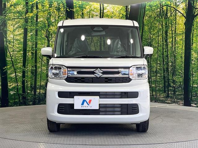 スペーシア ハイブリッドＧ　届出済未使用車　衝突被害軽減システム　コーナーセンサー　スマートキー　ＬＥＤヘッドライト　車線逸脱警報　オートライト　オートエアコン　アイドリングストップ　横滑り防止機能（14枚目）