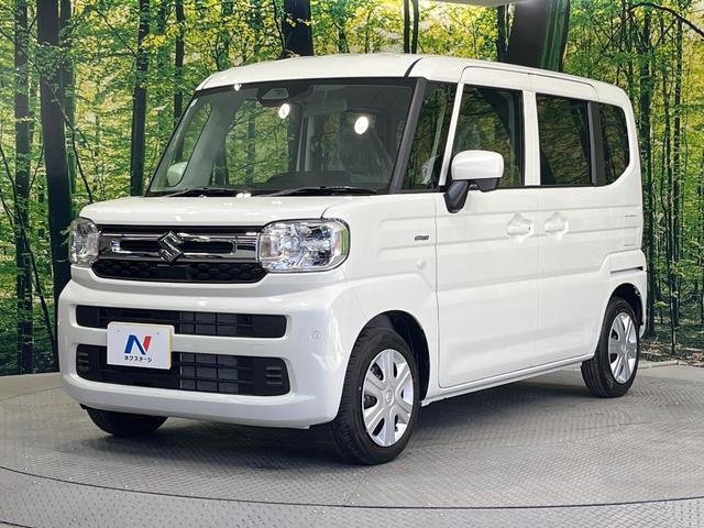 スペーシア ハイブリッドＧ　届出済未使用車　衝突被害軽減システム　コーナーセンサー　スマートキー　ＬＥＤヘッドライト　車線逸脱警報　オートライト　オートエアコン　アイドリングストップ　横滑り防止機能（49枚目）