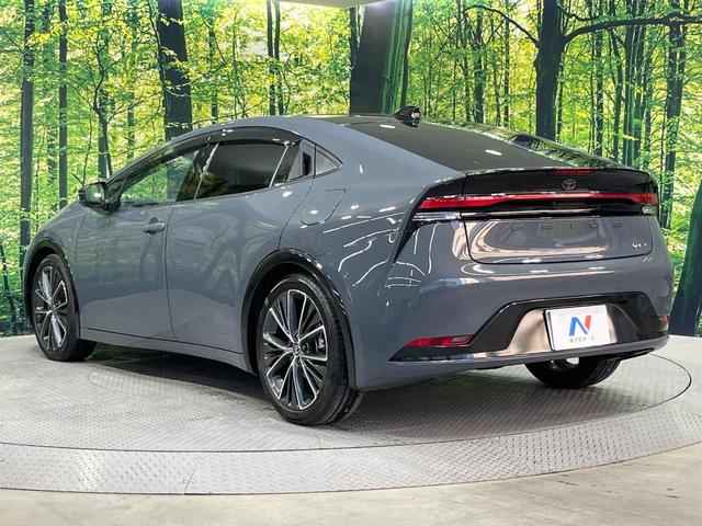 プリウス Z 禁煙車 パノラマルーフ 純正12型ナビ 全周囲カメラ 衝突被害軽減システム レーダークルーズ 電動リアゲート レザーシート 前席シートエアコン パワーシート ドラレコ コーナーセンサー(76枚目)