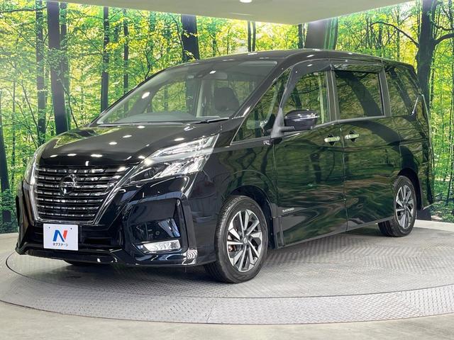 セレナ ハイウェイスターＶ　禁煙車　両側電動ドア　純正９型ＳＤナビ　１２型後席モニター　全周囲カメラ　衝突被害軽減システム　ドラレコ　コーナーセンサー　ＬＥＤヘッド　ビルトインＥＴＣ　スマートキー　クルコン　純正１６インチアルミ（63枚目）