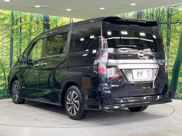 セレナ ハイウェイスターＶ　禁煙車　両側電動ドア　純正９型ＳＤナビ　１２型後席モニター　全周囲カメラ　衝突被害軽減システム　ドラレコ　コーナーセンサー　ＬＥＤヘッド　ビルトインＥＴＣ　スマートキー　クルコン　純正１６インチアルミ（65枚目）
