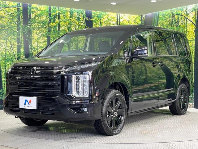 デリカD:5 ブラックエディション 禁煙車 ディーゼル(軽油) 両側電動ドア BIGX11型ナビ 12型後席モニター 電動サイドステップ バックカメラ 衝突被害軽減システム レーダークルーズ 電動リアゲート レザーシート パワーシート(72枚目)