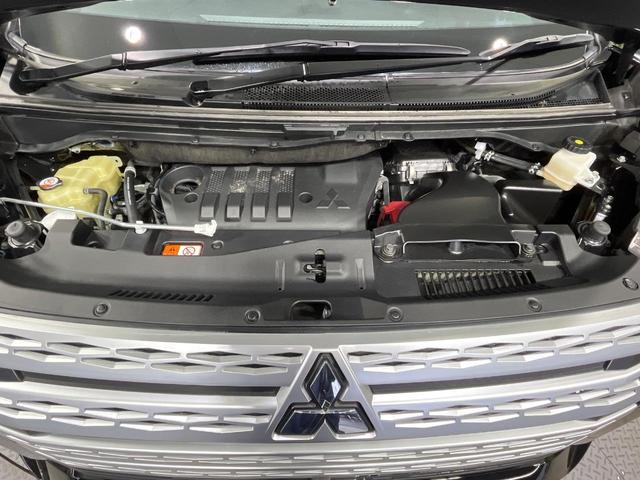 デリカD:5 P 禁煙車 両側電動ドア 純正10型ナビ 全周囲カメラ 電動サイドステップ 衝突軽減システム レーダークルコン 電動リアゲート パワーシート ステアリングヒーター ドラレコ ETC シートヒーター(19枚目)