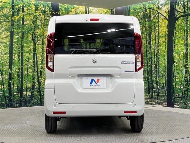 スペーシア ハイブリッドX 届出済未使用車 両側電動ドア 衝突被害軽減システム コーナーセンサー スマートキー シートヒーター LEDヘッドライト 車線逸脱警報 オートライト オートエアコン プライバシーガラス 電動格納ミラー(15枚目)