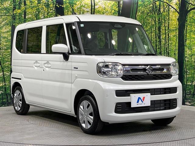 スペーシア ハイブリッドX 届出済未使用車 両側電動ドア 衝突被害軽減システム コーナーセンサー スマートキー シートヒーター LEDヘッドライト 車線逸脱警報 オートライト オートエアコン プライバシーガラス 電動格納ミラー(16枚目)