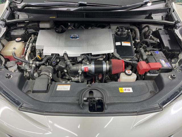 プリウス Aツーリングセレクション 禁煙車 モデリスタフルエアロ 純正9型SDナビ バックカメラ 衝突被害軽減システム レーダークルーズ デジタルインナーミラー型ドラレコ コーナーセンサー LEDヘッド ETC シートヒーター フルセグ(18枚目)