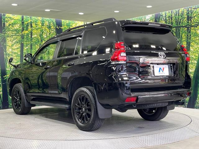 ランドクルーザープラド TX Lパッケージ・ブラックエディション 禁煙車 9型SDナビ バックカメラ 衝突被害軽減システム レーダークルーズ ブラックレザーシート 前席シートエアコン 前席パワーシート ドラレコ コーナーセンサー LEDヘッドライト ETC フルセグ(68枚目)