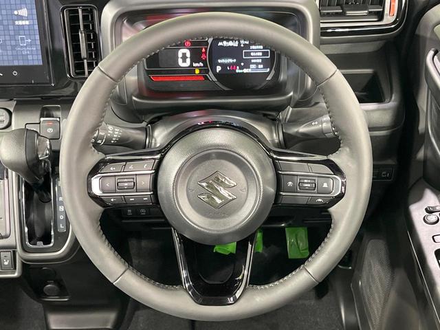 スペーシアギア ハイブリッドＸＺ　届出済未使用車　純正９型メモリーナビ　両側電動ドア　全周囲カメラ　衝突被害軽減システム　レーダークルーズ　コーナーセンサー　シートヒーター　ＬＥＤヘッド　Ｂｌｕｅｔｏｏｔｈ　Ａｐｐｌｅｃａｒｐｌａｙ（11枚目）