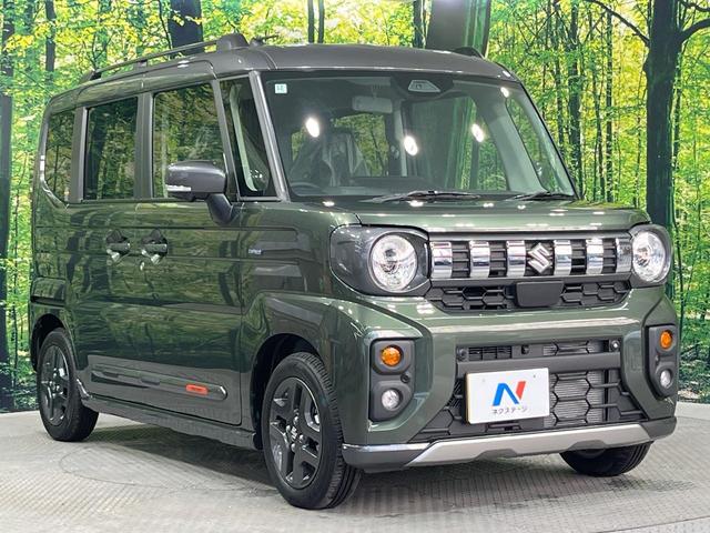 スペーシアギア ハイブリッドＸＺ　届出済未使用車　純正９型メモリーナビ　両側電動ドア　全周囲カメラ　衝突被害軽減システム　レーダークルーズ　コーナーセンサー　シートヒーター　ＬＥＤヘッド　Ｂｌｕｅｔｏｏｔｈ　Ａｐｐｌｅｃａｒｐｌａｙ（16枚目）