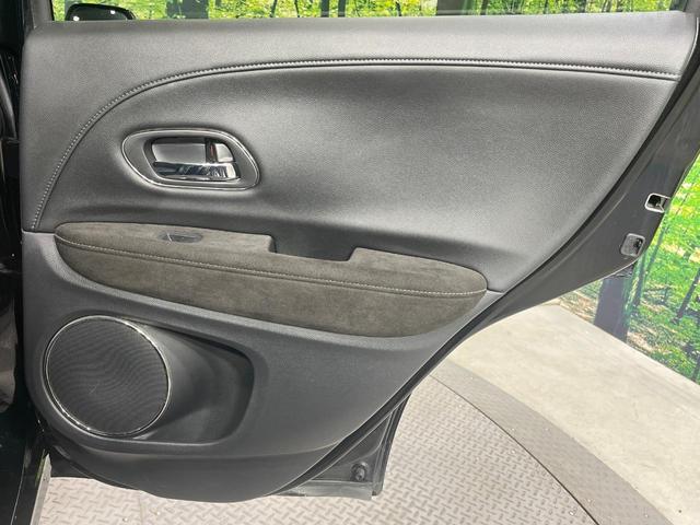 ヴェゼル ハイブリッドＲＳ・ホンダセンシング　禁煙車　純正８型ＳＤナビ　バックカメラ　衝突被害軽減システム　レーダークルーズ　ハーフレザーシート　シートヒーター　ドラレコ　コーナーセンサー　ＬＥＤヘッドライト　ＥＴＣ　純正１８インチアルミ（50枚目）