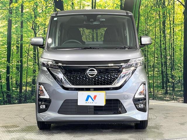 ルークス ハイウェイスター　Ｘ　禁煙車　電動スライドドア　純正９型ＳＤナビ　全周囲カメラ　衝突被害軽減システム　ドラレコ　コーナーセンサー　ＬＥＤヘッドライト　ビルトインＥＴＣ　純正１４インチアルミ　車線逸脱警報　オートライト（14枚目）