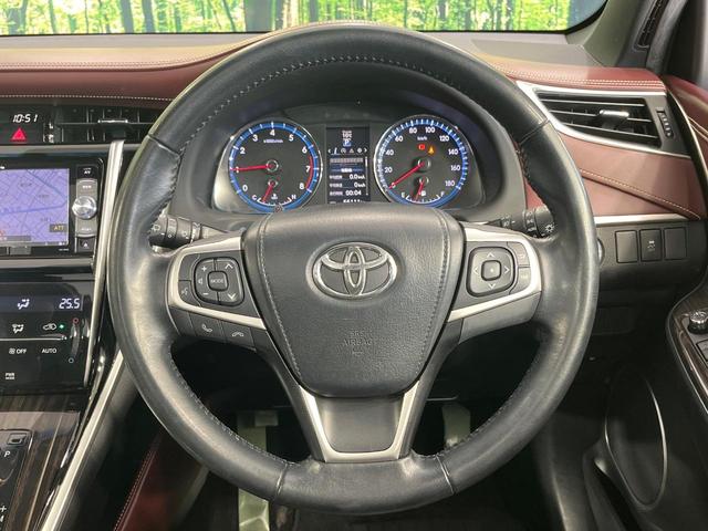 ハリアー エレガンス　禁煙車　サンルーフ　ＳＤナビ　バックカメラ　合皮コンビシート　パワーシート　スマートキー　ＬＥＤヘッド　ＥＴＣ　純正１７インチアルミ　デュアルエアコン　Ｂｌｕｅｔｏｏｔｈ　ＣＤ　ＤＶＤ再生　フルセグ（11枚目）