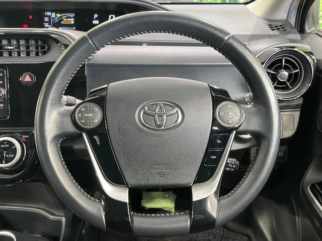 アクア Ｇ　禁煙車　モデリスタフルエアロ　純正ＳＤナビ　バックカメラ　衝突被害軽減システム　ドラレコ　コーナーセンサー　スマートキー　ＬＥＤヘッド　ＥＴＣ　クルコン　純正１５インチアルミ　車線逸脱警報（11枚目）