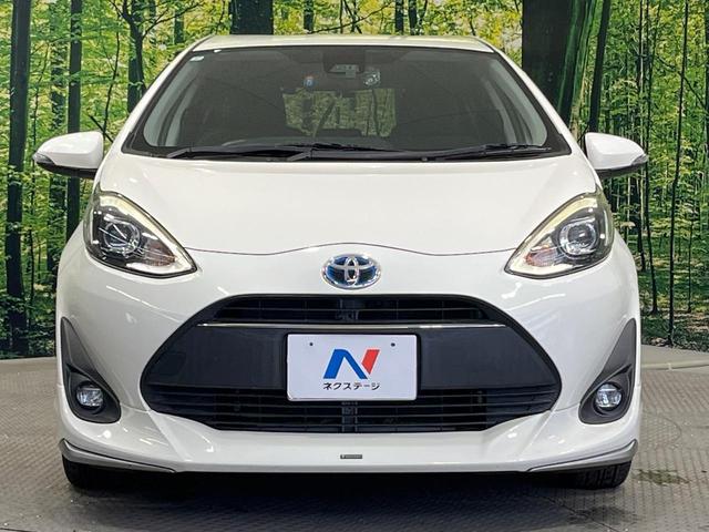 アクア Ｇ　禁煙車　モデリスタフルエアロ　純正ＳＤナビ　バックカメラ　衝突被害軽減システム　ドラレコ　コーナーセンサー　スマートキー　ＬＥＤヘッド　ＥＴＣ　クルコン　純正１５インチアルミ　車線逸脱警報（14枚目）