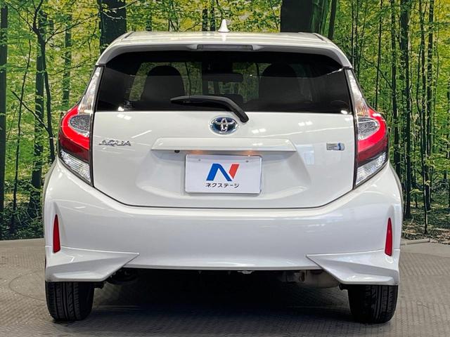 アクア Ｇ　禁煙車　モデリスタフルエアロ　純正ＳＤナビ　バックカメラ　衝突被害軽減システム　ドラレコ　コーナーセンサー　スマートキー　ＬＥＤヘッド　ＥＴＣ　クルコン　純正１５インチアルミ　車線逸脱警報（15枚目）