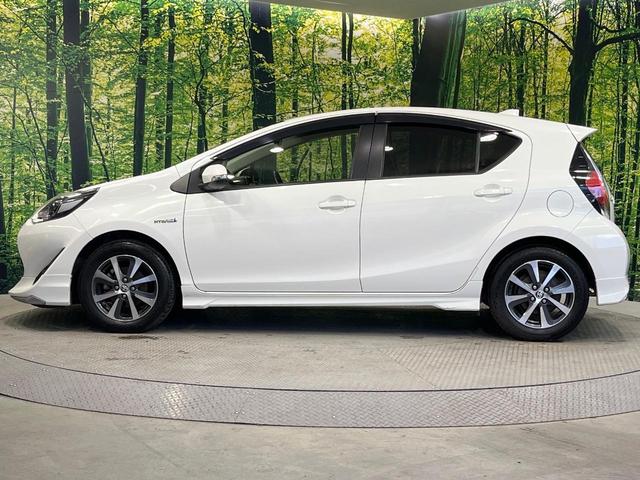 アクア Ｇ　禁煙車　モデリスタフルエアロ　純正ＳＤナビ　バックカメラ　衝突被害軽減システム　ドラレコ　コーナーセンサー　スマートキー　ＬＥＤヘッド　ＥＴＣ　クルコン　純正１５インチアルミ　車線逸脱警報（65枚目）