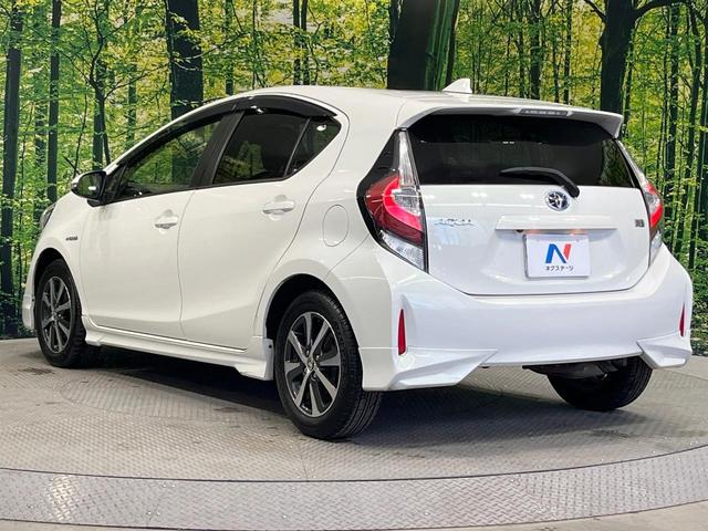 アクア Ｇ　禁煙車　モデリスタフルエアロ　純正ＳＤナビ　バックカメラ　衝突被害軽減システム　ドラレコ　コーナーセンサー　スマートキー　ＬＥＤヘッド　ＥＴＣ　クルコン　純正１５インチアルミ　車線逸脱警報（66枚目）