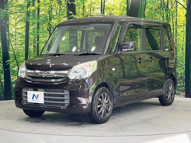 スペーシア Ｇリミテッド　禁煙車　電動スライドドア　純正ＳＤナビ　バックカメラ　衝突被害軽減システム　シートヒーター　コーナーセンサー　スマートキー　ＬＥＤヘッド　ビルトインＥＴＣ　車線逸脱警報　オートエアコン（58枚目）