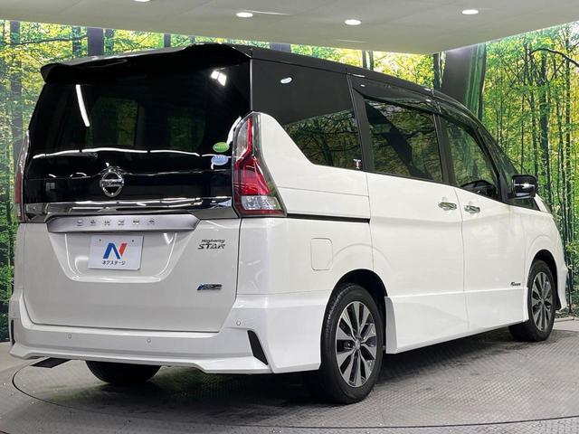 セレナ ハイウェイスター　Ｖセレクション　禁煙車　両側電動ドア　純正９型ＳＤナビ　１１型後席モニター　全周囲カメラ　プロパイロット　衝突被害軽減システム　レーダークルーズ　ドラレコ　コーナーセンサー　ＬＥＤヘッド　ＥＴＣ　デジタルインナーミラ（18枚目）