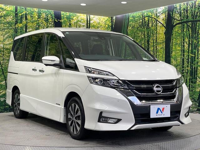 セレナ ハイウェイスター　ＶセレクションＩＩ　禁煙車　両側電動ドア　純正９型ＳＤナビ　後席モニター　全周囲カメラ　衝突被害軽減システム　レーダークルーズ　ドラレコ　コーナーセンサー　ＬＥＤヘッドライト　ビルトインＥＴＣ　純正１６インチアルミ（17枚目）