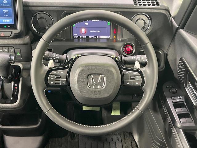 Ｎ－ＢＯＸカスタム ターボコーディネートスタイル　フルエアロ　純正９型ディスプレイオーディオ　両側電動ドア　バックカメラ　衝突軽減　レーダークルーズ　禁煙車　ドラレコ　コーナーセンサー　スマートキー　ＬＥＤヘッド　ＥＴＣ　無限１５インチＡＷミ（11枚目）