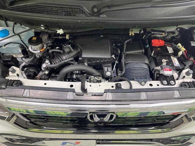 Ｎ－ＢＯＸカスタム ターボコーディネートスタイル　フルエアロ　純正９型ディスプレイオーディオ　両側電動ドア　バックカメラ　衝突軽減　レーダークルーズ　禁煙車　ドラレコ　コーナーセンサー　スマートキー　ＬＥＤヘッド　ＥＴＣ　無限１５インチＡＷミ（18枚目）