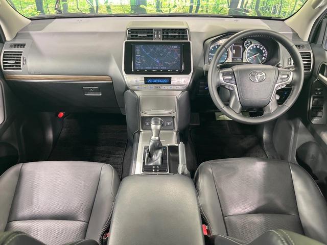 ランドクルーザープラド ＴＸ　Ｌパッケージ　４ＷＤ　純正９型ナビ　バックカメラ　１９インチＯＰＡＷ　レーダークルーズ　禁煙車　レザーシート　前席シートエアコン　ドラレコ　コーナーセンサー　スマートキー　ＬＥＤヘッド　ビルトインＥＴＣ（2枚目）