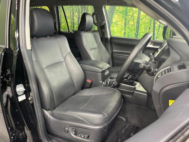 ランドクルーザープラド ＴＸ　Ｌパッケージ　４ＷＤ　純正９型ナビ　バックカメラ　１９インチＯＰＡＷ　レーダークルーズ　禁煙車　レザーシート　前席シートエアコン　ドラレコ　コーナーセンサー　スマートキー　ＬＥＤヘッド　ビルトインＥＴＣ（8枚目）