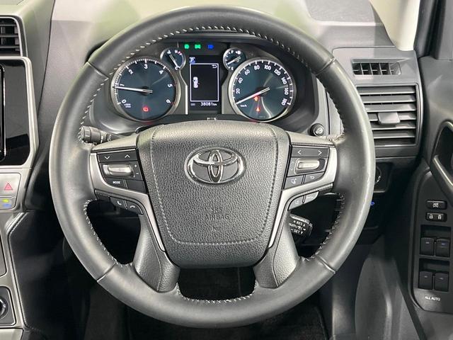 ランドクルーザープラド ＴＸ　禁煙車　サンルーフ　純正９型ナビ　バックカメラ　Ｂｌｕｅｔｏｏｔｈ　レーダークルーズコントロール　ＬＥＤヘッドライト　オートマチックハイビーム　クリアランスソナー　デフロック　ＥＴＣ　スマートキー（11枚目）