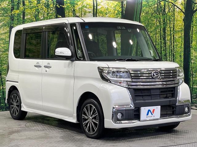 タント カスタムＸ　トップエディションＳＡＩＩＩ　電動スライドドア　ＳＤナビ　バックカメラ　衝突被害軽減システム　禁煙車　シートヒーター　ドラレコ　コーナーセンサー　スマートキー　ＬＥＤヘッド　ＥＴＣ　純正１４インチアルミ　オートハイビーム（16枚目）