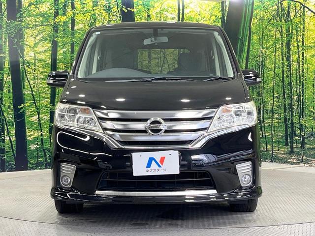 セレナ ハイウェイスター　Ｓ－ハイブリッド　両側電動ドア　ＳＤナビ　後席モニター　バックカメラ　禁煙車　スマートキー　ＨＩＤヘッド　ビルトインＥＴＣ　クルコン　純正１６インチアルミ　オートライト　オートエアコン　Ｂｌｕｅｔｏｏｔｈ　ＣＤ（14枚目）