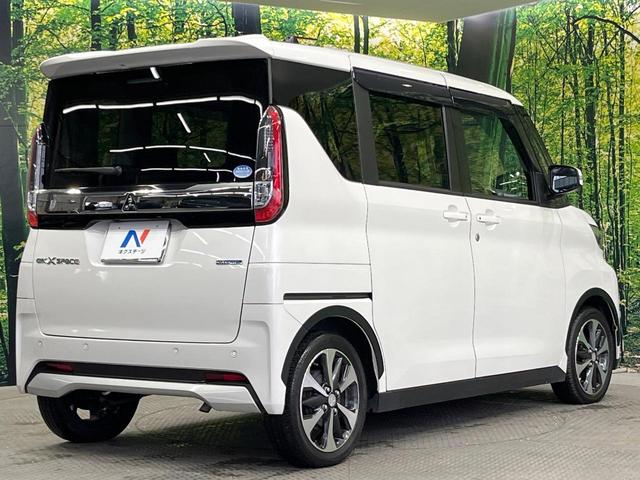 ｅＫクロススペース Ｇ　プラスエディション　禁煙車　両側電動ドア　純正９型ＳＤナビ　全周囲カメラ　衝突被害軽減システム　マイパイロット　レーダークルーズ　ドラレコ　Ｂｌｕｅｔｏｏｔｈ　シートヒーター　ＬＥＤヘッド　ＥＴＣ　純正１５インチアルミ（17枚目）