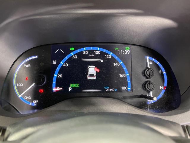 ヤリスクロス ハイブリッドＺ　禁煙車　純正８型ＤＡ　バックカメラ　衝突被害軽減システム　レーダークルーズ　合皮コンビシート　パワーシート　シートヒータ　コーナーセンサー　ＬＥＤヘッド　ＥＴＣ　純正１８インチアルミ　オートハイビーム（30枚目）