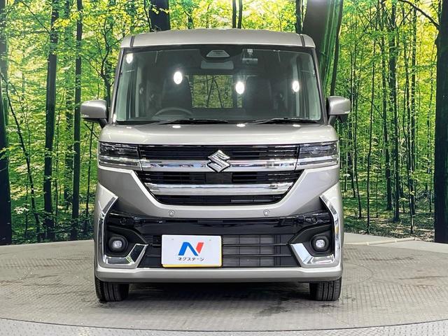 スペーシアカスタム ハイブリッドＸＳ　禁煙車　両側電動ドア　８型ＳＤナビ　バックカメラ　衝突被害軽減システム　レーダークルーズ　ドラレコ　コーナーセンサー　シートヒーター　ＬＥＤヘッド　純正１５インチアルミ　車線逸脱警報　オートライト（14枚目）