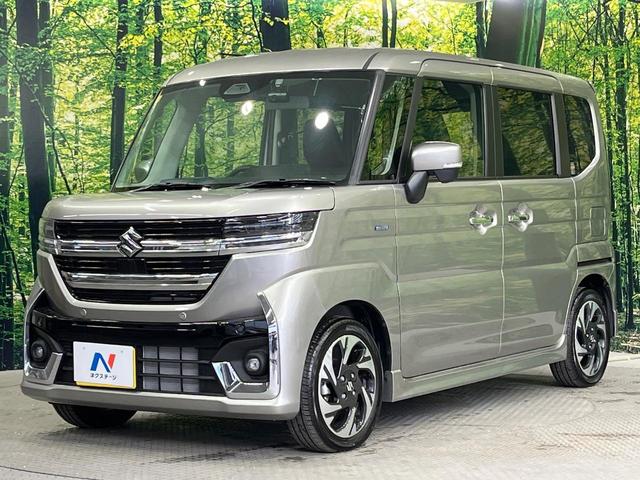 スペーシアカスタム ハイブリッドＸＳ　禁煙車　両側電動ドア　８型ＳＤナビ　バックカメラ　衝突被害軽減システム　レーダークルーズ　ドラレコ　コーナーセンサー　シートヒーター　ＬＥＤヘッド　純正１５インチアルミ　車線逸脱警報　オートライト（62枚目）