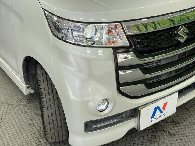 スペーシアカスタムＺ ベースグレード　禁煙車　メモリーナビ　電動スライドドア　全周囲カメラ　衝突被害軽減システム　シートヒーター　ドラレコ　スマートキー　ＨＩＤヘッド　ＥＴＣ　車線逸脱警報　オートライト　オートエアコン　Ｂｌｕｅｔｏｏｔｈ（12枚目）