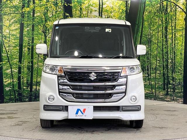 スペーシアカスタムＺ ベースグレード　禁煙車　メモリーナビ　電動スライドドア　全周囲カメラ　衝突被害軽減システム　シートヒーター　ドラレコ　スマートキー　ＨＩＤヘッド　ＥＴＣ　車線逸脱警報　オートライト　オートエアコン　Ｂｌｕｅｔｏｏｔｈ（14枚目）